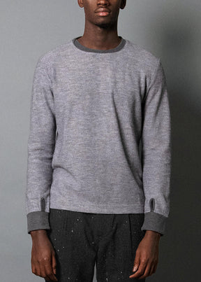 CORRUGATED CREW GHOST GREY