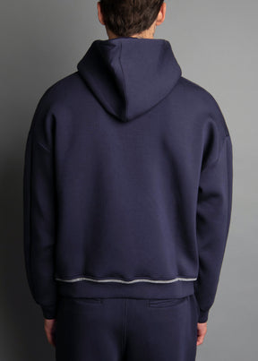OUTKAST SPACE AIR HOODIE NAVY RXL FIT