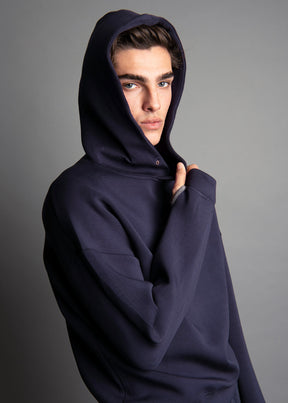 OUTKAST SPACE AIR HOODIE NAVY RXL FIT