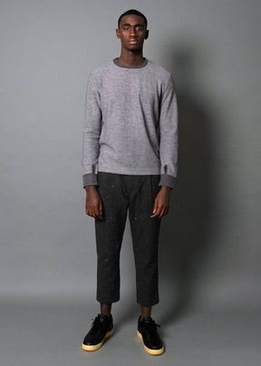 CORRUGATED CREW GHOST GREY