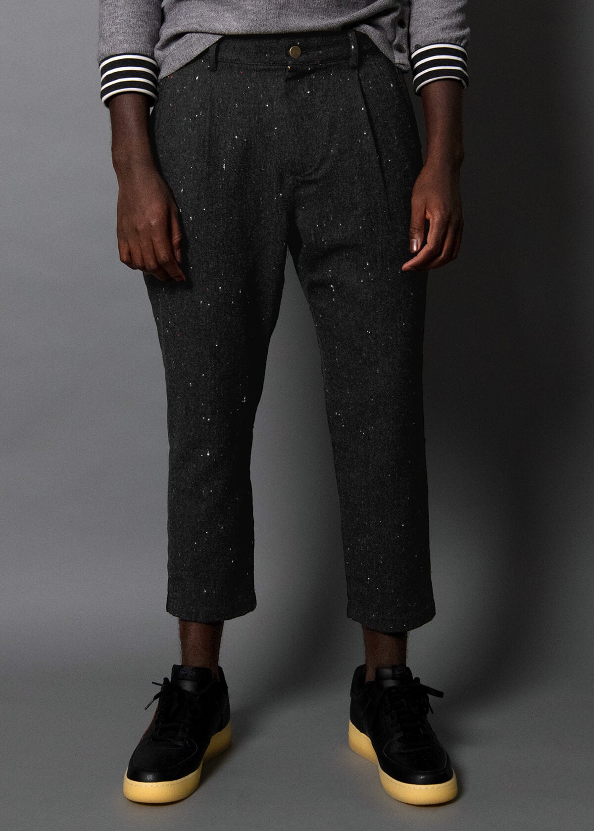 BOXER FIT: CHARCOAL FLECK