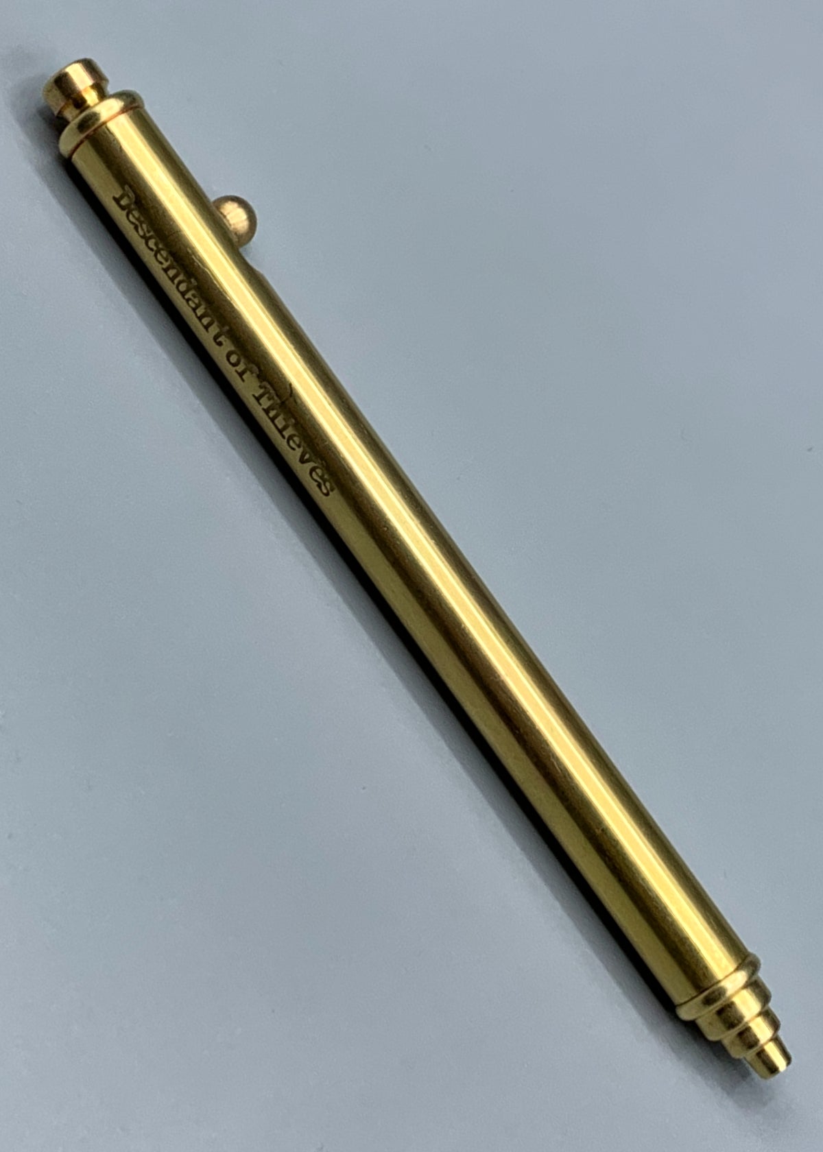 MECHANICAL BRASS PEN - Descendant of Thieves