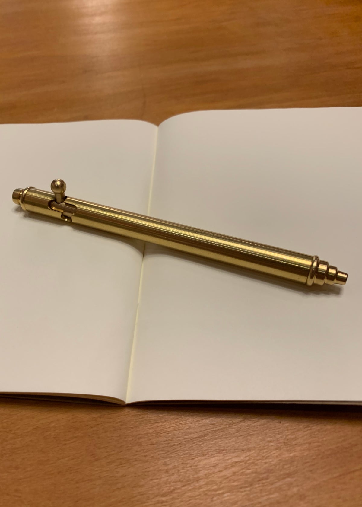 MECHANICAL BRASS PEN - Descendant of Thieves